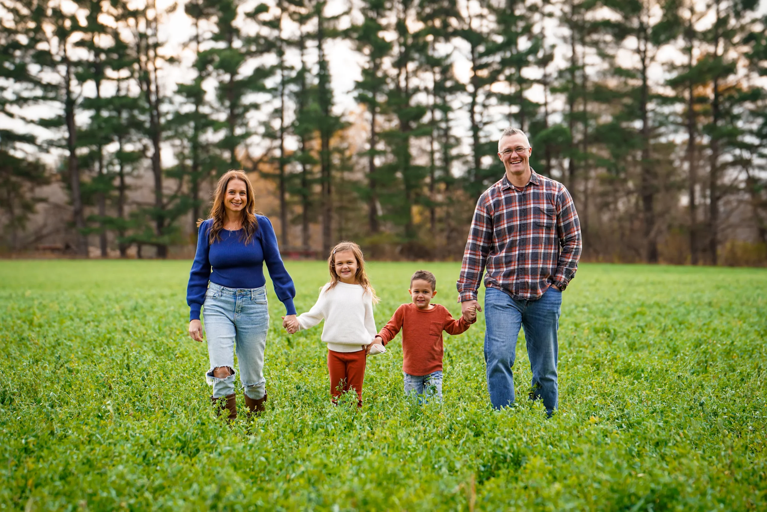 Dustan Christensen and family
